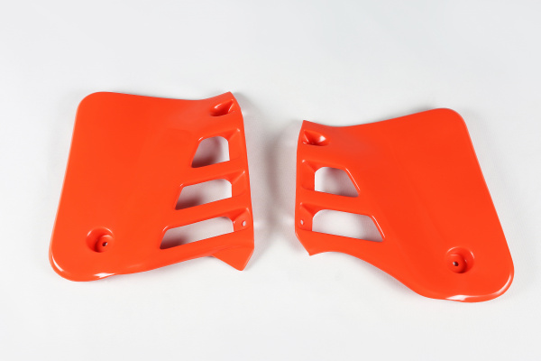 Radiator Covers orange CR 90 for Honda CR 125 R 2T (1985-88)